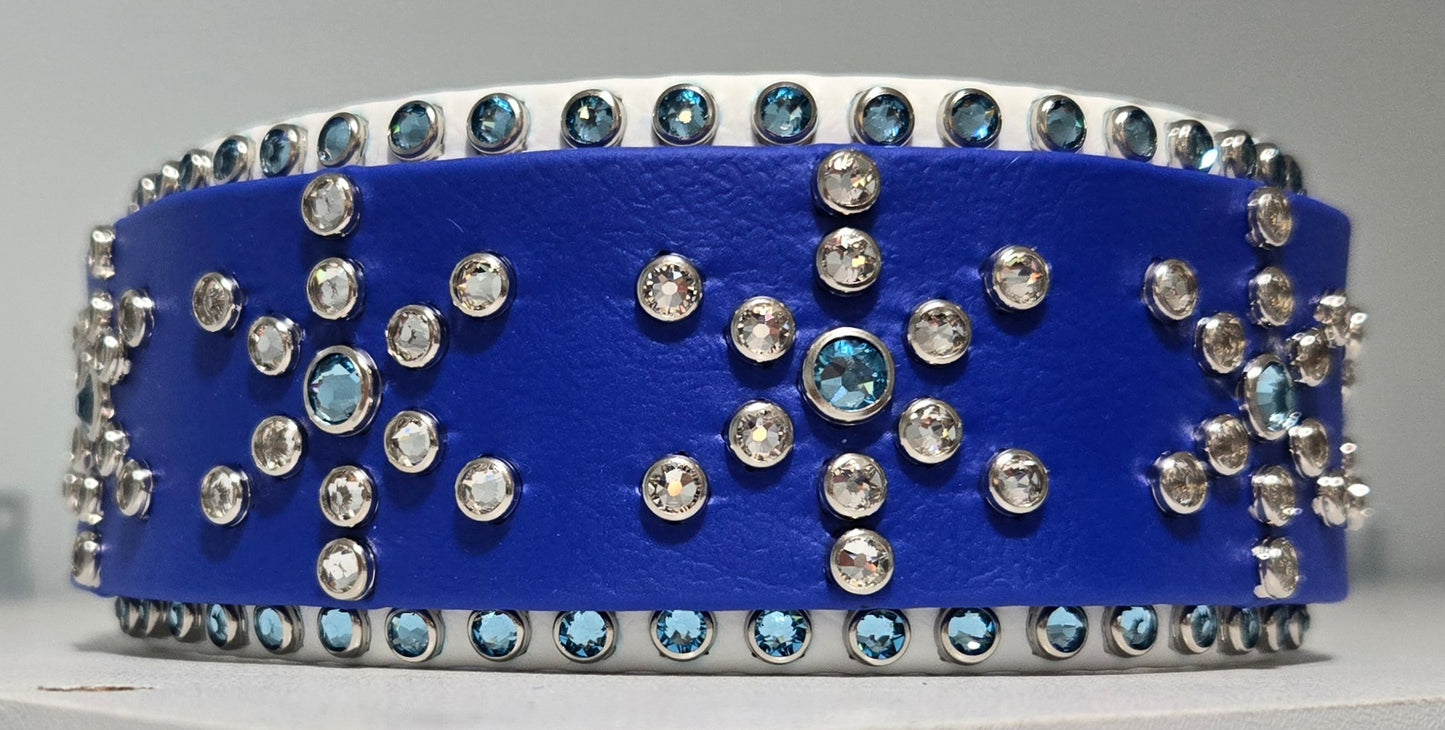 Star Gazing 1.5" Biothane Dog Collar