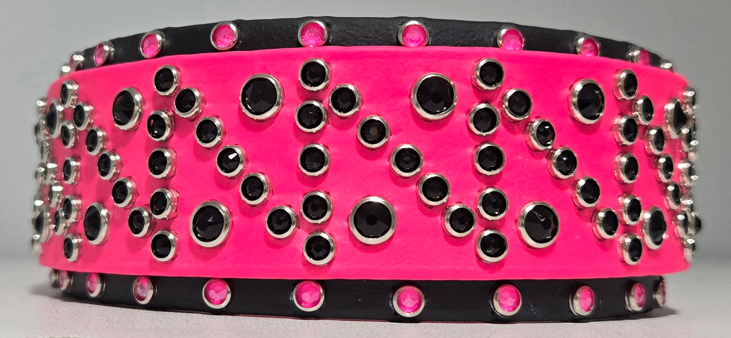 Saw Tooth 1.5" Biothane Dog Collar